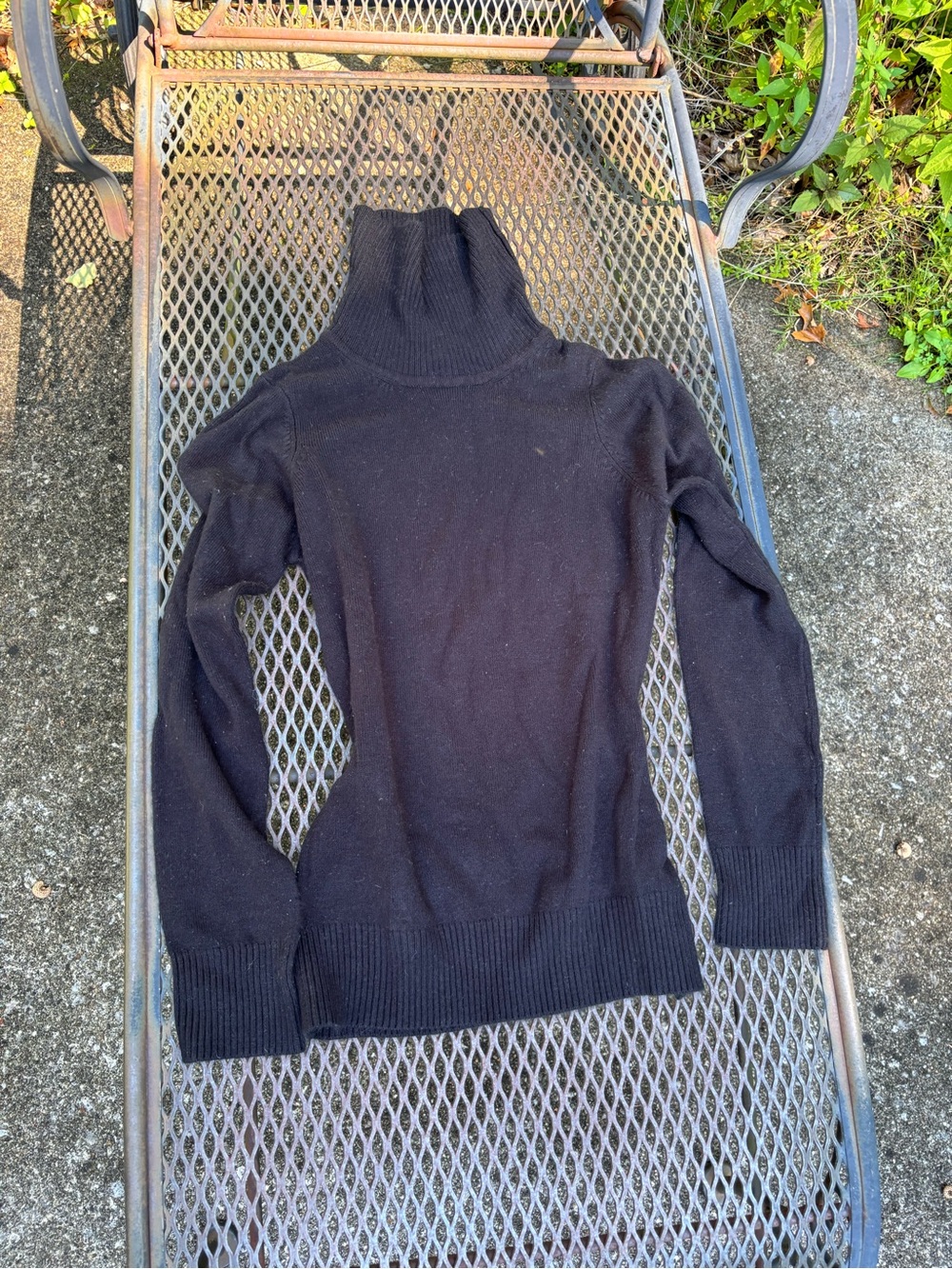French Connection Black Turtleneck Sweater